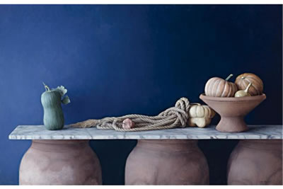 BODEGON EN AZUL