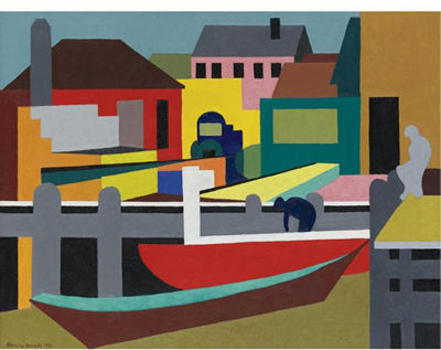 WHARF SCENE