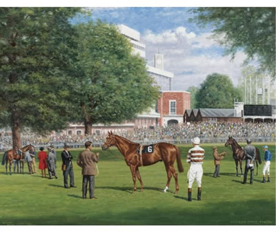 SAGARO IN THE PADDOCK AT ROYAL ASCOT