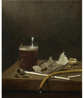 Sample artwork by Jan Jansz van de Velde III (1620 - 1662), known for still life painting - View similar artists and auction records