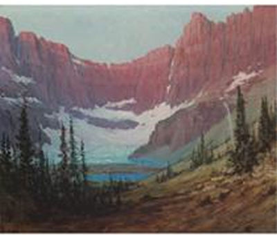 ICEBERG LAKE--MOUNTAINS
