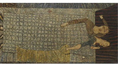 SLEEPERS by Joseph Glasco - Auction record, sale price, and art valuation. Compare with similar artists and explore comparable artworks.