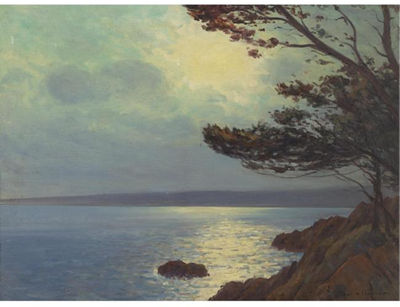 MOONLIGHT ON THE MEDITERRANEAN