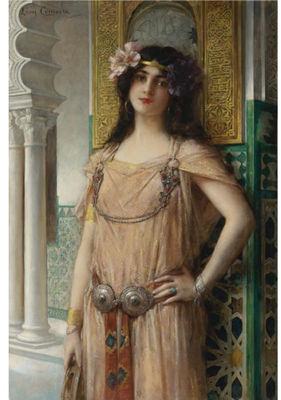 A BEJEWELED HAREM BEAUTY