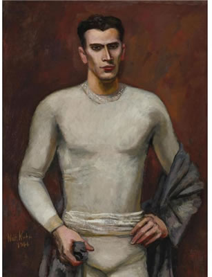 THE WHITE RIDER (RIDER WITH BLUE SASH)