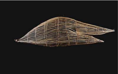 Sample artwork by Alexis Leiva Machado Kcho (Born 1970), known for seaside iconography found object sculpture, and drawing - View similar artists and auction records