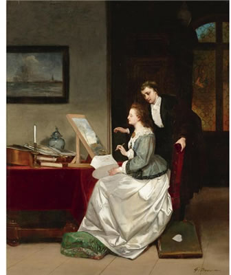 THE PAINTING LESSON