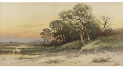 EVENING, BRISTOL POINT, PENNSYLVANIA