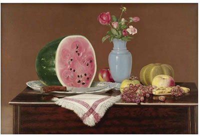 STILL LIFE WITH WATERMELON