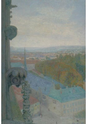 NANCY, VUE DE LA CATHÉDRALE, SAINT EPRVE (AUTOMNE)
