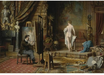 THE ARTIST'S STUDIO