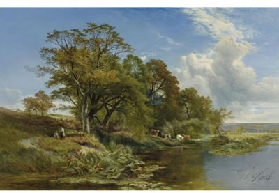 A WEEDY BRANCH OF THE THAMES