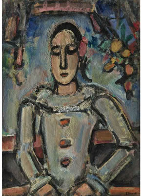 Sample artwork by Georges Rouault (1871 - 1958), known for figure, genre and still life painting - View similar artists and auction records