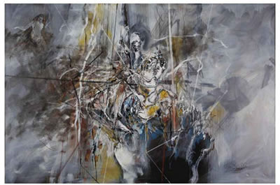 THE KNIGHT AND THE DRAGON by Uri Lifshitz - Auction record, sale price, and art valuation. Compare with similar artists and explore comparable artworks.