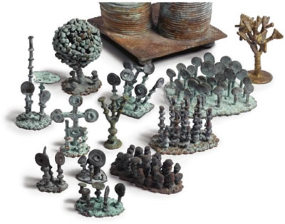 COLLECTION OF 12 SMALL SCULPTURES by Klaus Ihlenfeld - Auction record, sale price, and art valuation. Compare with similar artists and explore comparable artworks.