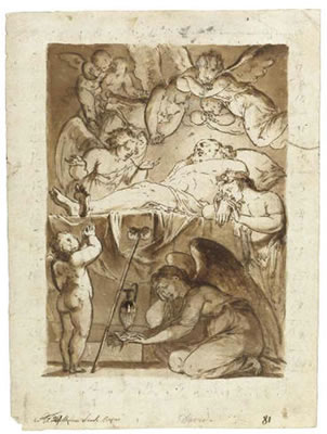 ANGELS LAMENTING OVER THE DEAD CHRIST