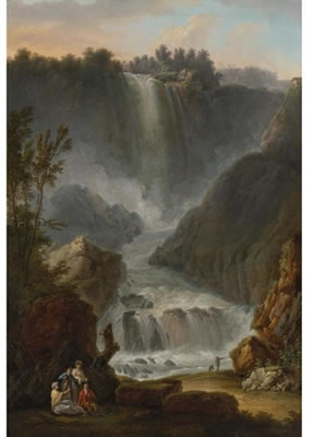 VIEW OF THE CASCADE DEL MARMORE NEAR TERNI