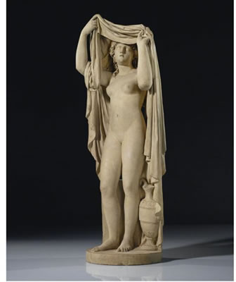 PHRYNE EMERGING FROM HER BATH
