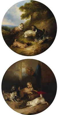 TERRIERS RATTING AND TERRIERS RABBITING: A PAIR