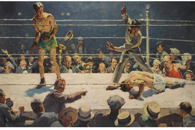 Sample artwork by William Prince (1893 - 1951), known for magazine illustration - View similar artists and auction records