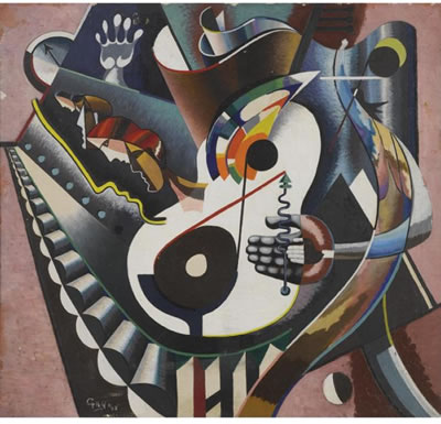 INDUSTRIAL SYMPHONY by James Meikle Guy - Auction record, sale price, and art valuation. Compare with similar artists and explore comparable artworks.