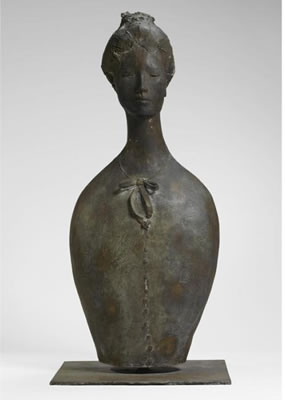 BUSTO DI DONNA (BUST OF A WOMAN) by Giacomo Manzu - Auction record, sale price, and art valuation. Compare with similar artists and explore comparable artworks.