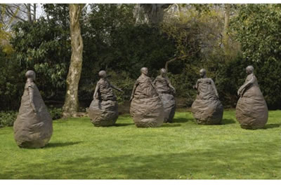 CONVERSATION PIECE III by Juan Munoz - Auction record, sale price, and art valuation. Compare with similar artists and explore comparable artworks.