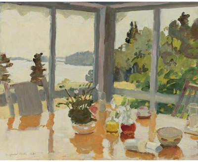 THE TABLE ON THE PORCH
