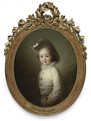 MARIE-JEAN HÉRAULT DE SÉCHELLES AS A CHILD