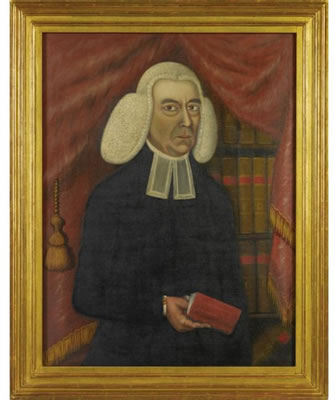 PORTRAIT OF REVEREND EBENEZER GAY, SR