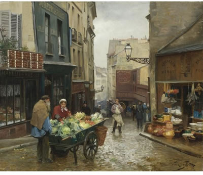 MARKET ON THE RUE MOUFFETARD, PARIS