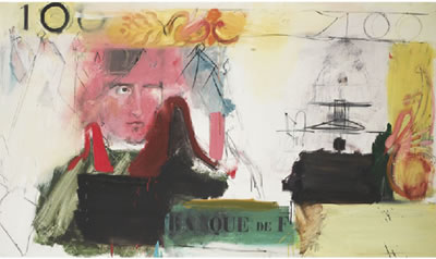 French Money III by Larry Rivers - Auction record, sale price, and art valuation. Compare with similar artists and explore comparable artworks.