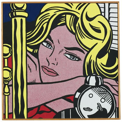 ROY LICHTENSTEIN, BLOND WAITING, 1964