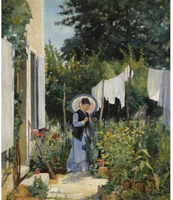 MONTLERY SUR LOING by Will Hicok Low - Auction record, sale price, and art valuation. Compare with similar artists and explore comparable artworks.