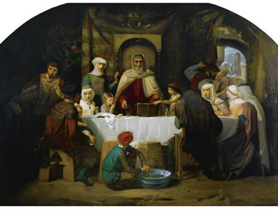 Sample artwork by Emile Levy (1826 - 1890), known for portrait and historical scene painting - View similar artists and auction records