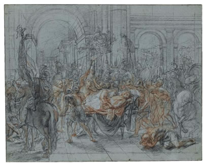 STUDY FOR THE FUNERAL OF PALLAS by Antoine Coypel - Auction record, sale price, and art valuation. Compare with similar artists and explore comparable artworks.