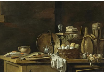 KITCHEN TABLE STILL LIFE