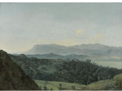 EXTENSIVE MOUNTAINOUS LANDSCAPE