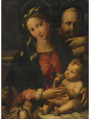 Sample artwork by Pietro Buonaccorsi (1500 - 1547), known for painting - View similar artists and auction records
