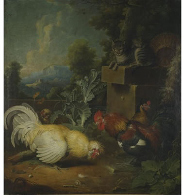 ROOSTERS AND CATS by Jacob Samuel Beck - Auction record, sale price, and art valuation. Compare with similar artists and explore comparable artworks.