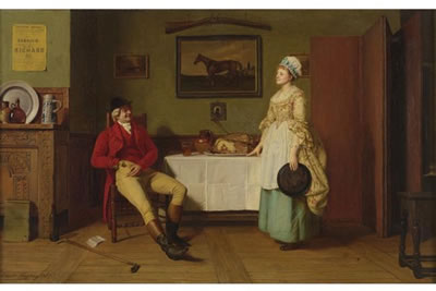 ROAST BEEF OF OLD ENGLAND by Edwin Hughes - Auction record, sale price, and art valuation. Compare with similar artists and explore comparable artworks.