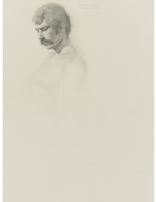 Portrait of Claudio Nelson (Camus) Bravo: Self-portrait
