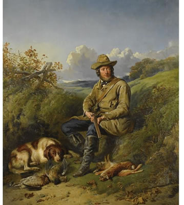 AN AMERICAN SPORTSMAN by Hugh Newell - Auction record, sale price, and art valuation. Compare with similar artists and explore comparable artworks.