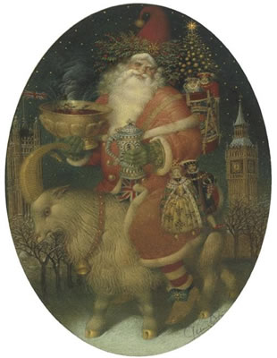 Santa Claus in London