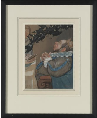 Sing a song of sixpence... by Peter Newell - Auction record, sale price, and art valuation. Compare with similar artists and explore comparable artworks.