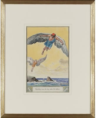 "Up they rose, the boy after his father" by Charles Edmund Brock - Auction record, sale price, and art valuation. Compare with similar artists and explore comparable artworks.