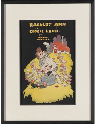 Sample artwork by Johnny Gruelle (1880 - 1938), known for illustrator-child books, cartoons - View similar artists and auction records