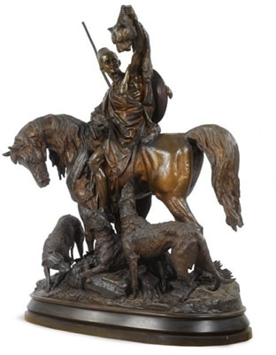 KABYLE AU RETOUR DE LA CHASSE (LARGEST VERSION)