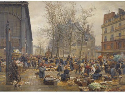 AUTUMN MARKET AT LES HALLES
