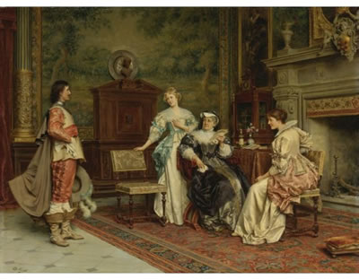 THE INTRODUCTION by Tito Conti - Auction record, sale price, and art valuation. Compare with similar artists and explore comparable artworks.